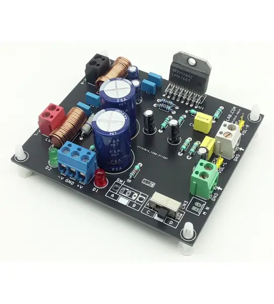 Dual 40W Audio Power Amplifier with Mute